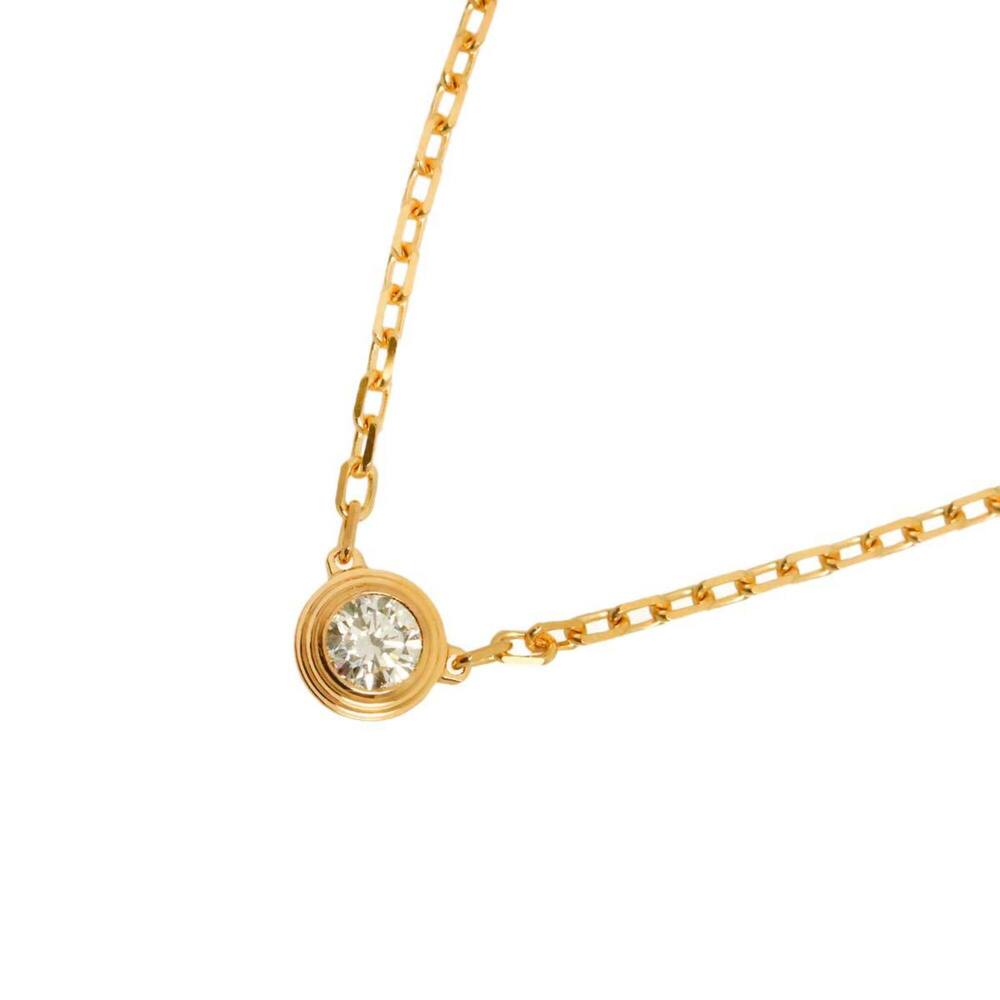 Cartier d'Amour Diamond Necklace, Small (SM), 45cm, 18K PG Pink Gold 750.